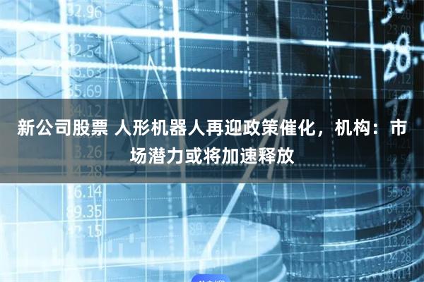 新公司股票 人形机器人再迎政策催化，机构：市场潜力或将加速释放