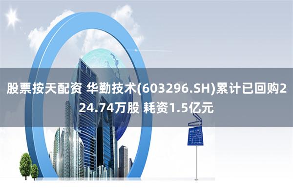 股票按天配资 华勤技术(603296.SH)累计已回购224.74万股 耗资1.5亿元