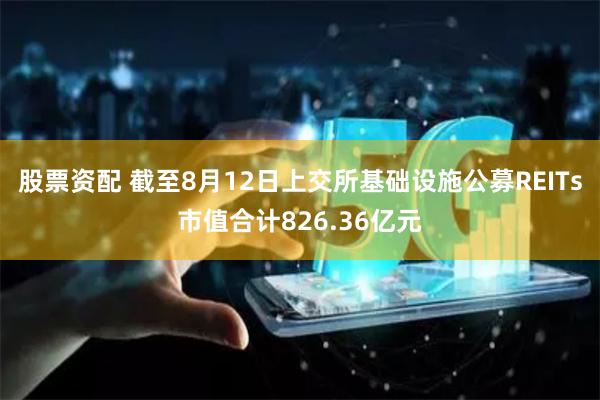 股票资配 截至8月12日上交所基础设施公募REITs市值合计826.36亿元