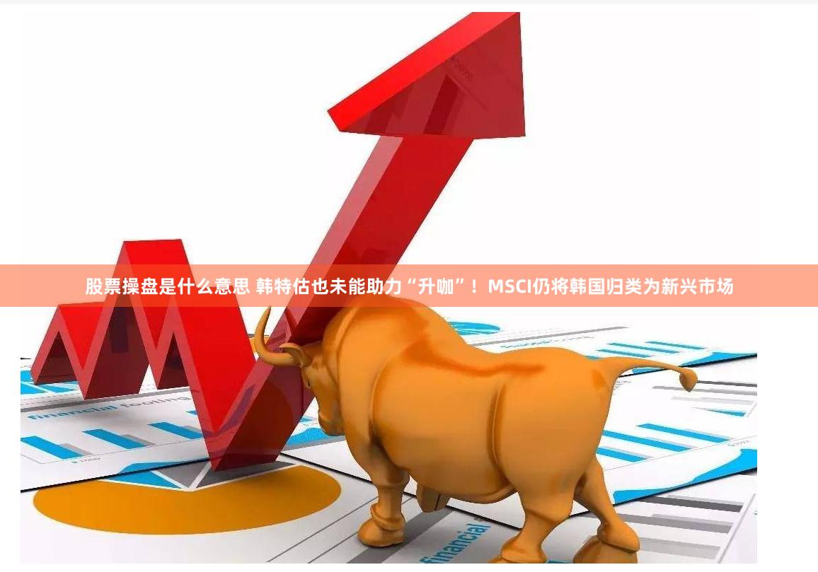股票操盘是什么意思 韩特估也未能助力“升咖”！MSCI仍将韩国归类为新兴市场