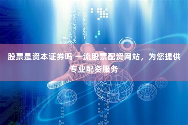 股票是资本证券吗 一流股票配资网站，为您提供专业配资服务